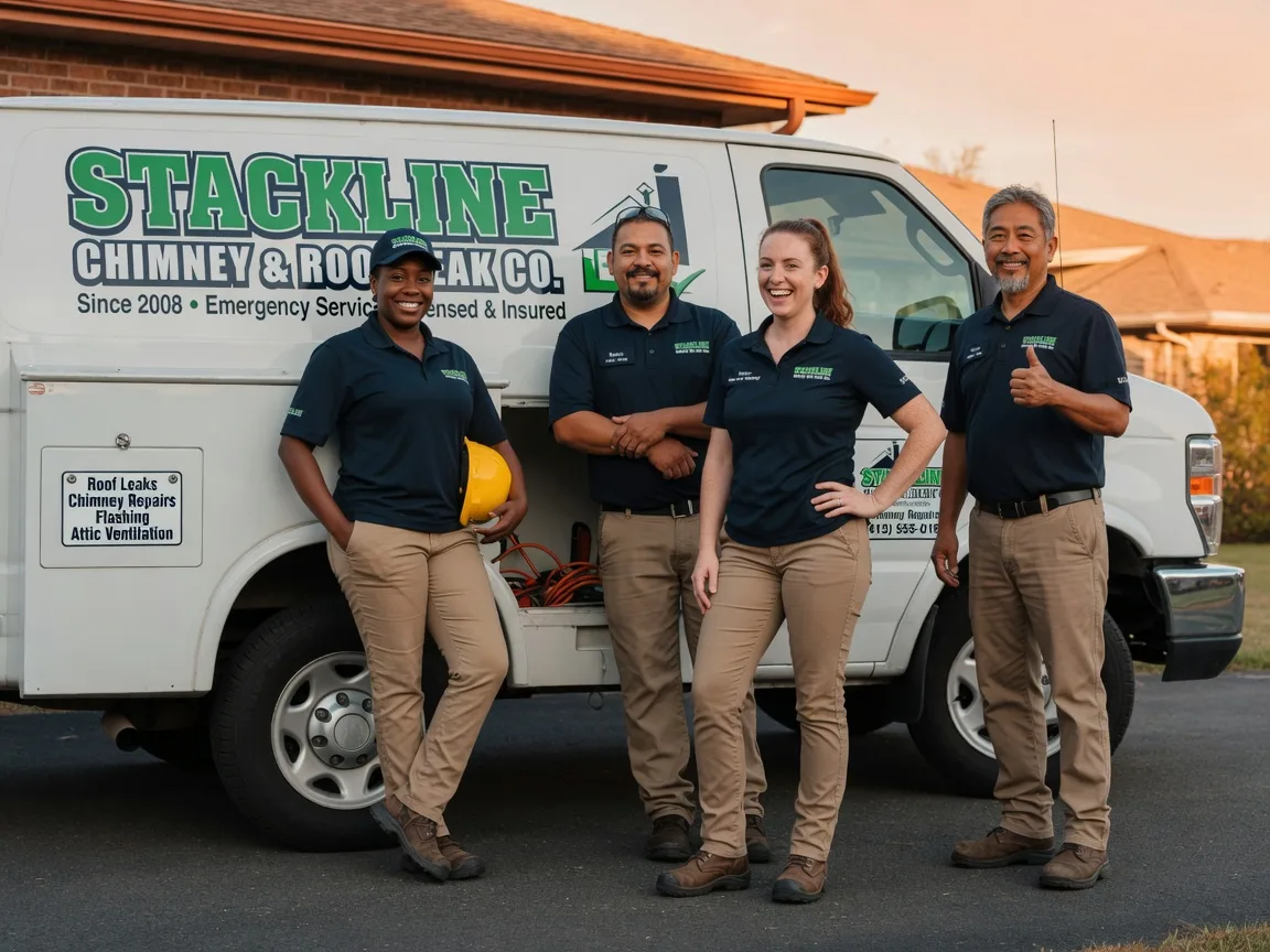 Chimney flashing repair company in Bartow, GA